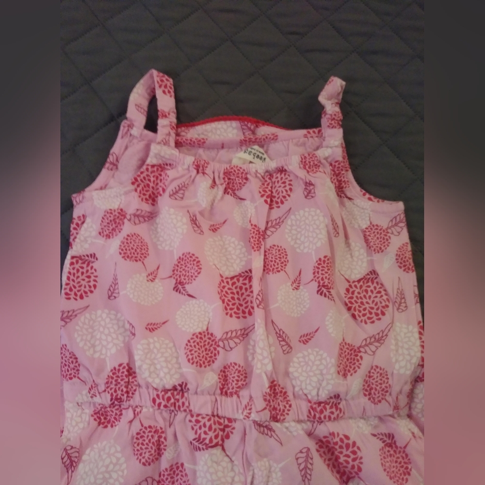 Pink Patterned Jumpsuit - Picture 7 of 8